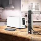 Rejtett elosztó 3-as + 2 USB szálcsiszolt