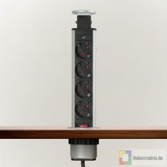 Rejtett elosztó 4-es szálcsiszolt