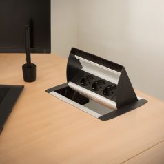 Rejtett elosztó - 3-as Felnyíló kivitel, ezüst