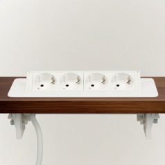 Rejtett elosztó - 4-es - Felnyíló kivitel - fehér