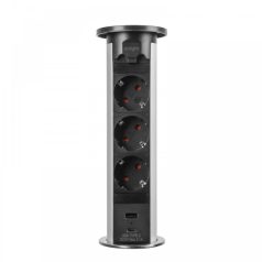 Motoros rejtett elosztó - ezüst