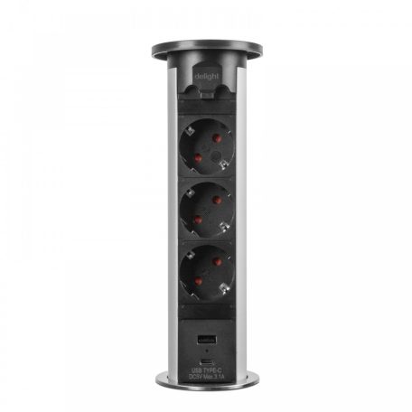 Motoros rejtett elosztó - ezüst