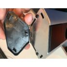 Sarokelosztó 3 x 250V, 16A 2 x USB, 2,1A alumínium ház