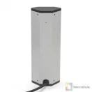 Sarokelosztó 4 x 250V, 16A 2 x USB, 2,1A alumínium ház