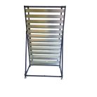 Csővázas Mh-Box tartó állvány 1700x980x500 mm, 92 db dobozzal