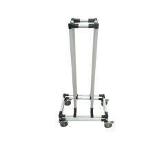   INOX Csővázas Rakodókocsi Szállítórollerhez, 61x41x120 cm