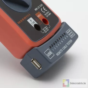 Digitális multiméter automata  kábel teszterrel