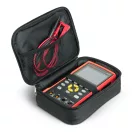 Kézi oszcilloszkóp - akkumulátoros - 3.5" színes LCD - AC/DC, 400V, 40MHz, 2 csatorna, 8K/4K
