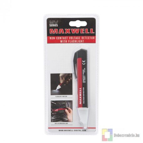 Érintés nélküli feszültség detektor - LED lámpával