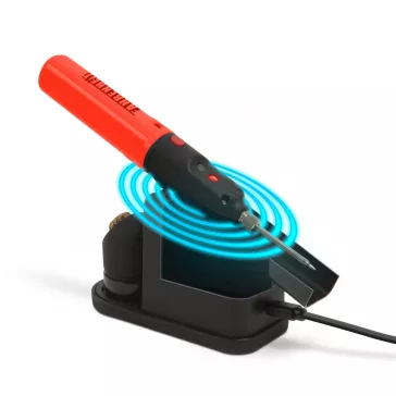   Akkumulátoros forrasztópáka állomás - vezeték nélküli töltéssel, tisztítószivaccsal