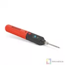 Akkumulátoros forrasztópáka állomás - vezeték nélküli töltéssel, tisztítószivaccsal