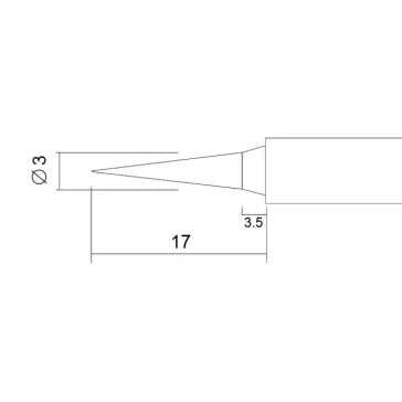 Pákahegy 28003-as pákához 2 db / bliszter