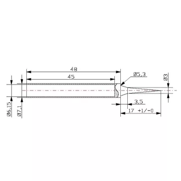 Pákahegy 28011-es pákához 2 db / bliszter