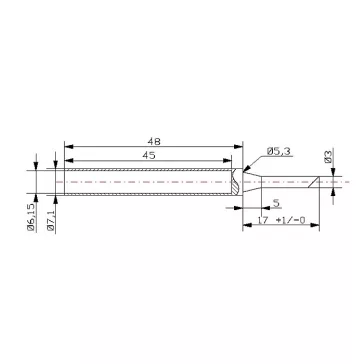 Pákahegy 28011-es pákához 2 db / bliszter