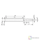 Pákahegy 28011-es pákához 2 db / bliszter