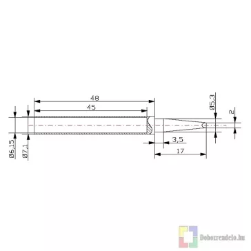 Pákahegy 28011-es pákához 2 db / bliszter