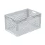 Lightline Euro láda, 600x400x320 mm perforált, Szürke