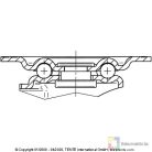 Polipropilén Görgő Önbeálló Villában 58 mm 