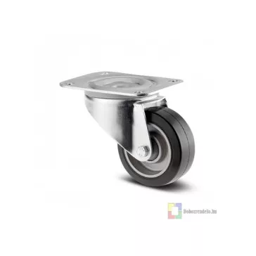   Alpha Önbeálló Görgő, Elasztikus Gumi Futófelület (100)