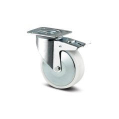   Poliamid Kerék Totálfékes Önbeálló Talpas Villában (100)