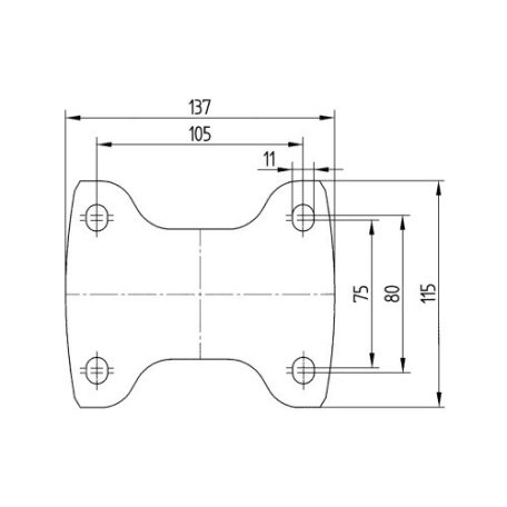 Alumínium Kerék Pur Futófelülettel 100-As Fix Villával (300Kg)