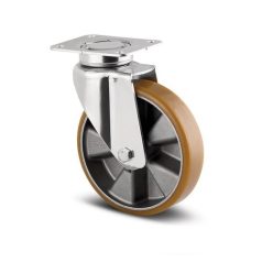   Alumínium Kerék Pur Futófelülettel 125-Ös Önbeálló Villával