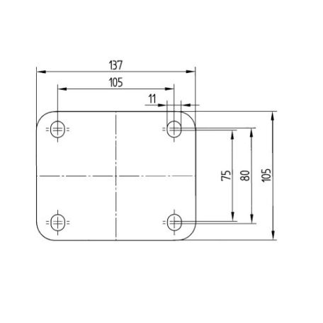 Alumínium Kerék Pur Futófelülettel 200-As Önbeálló Villával