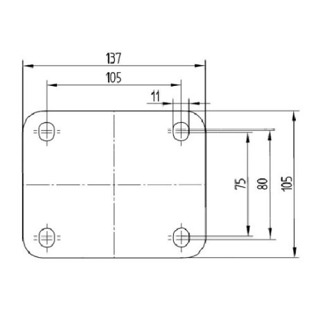 Alumínium Kerék Pur Futófelülettel 160-As Fékes Önbeálló Villával