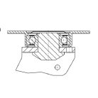 Alumínium Kerék Pur Futófelülettel 200-As Fékes Önbeálló Villával