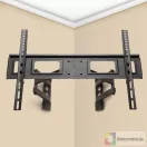 TV fali tartókonzol sarkokhoz, dupla karos, dönthető 40 - 80"