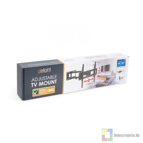 TV Fali tartókonzol karos, dönthető 40 - 80"