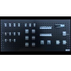   Güde Szerszámtartó Fal 1200X500 mm + 28 részes szerszámtartó készlet
