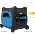 Güde Inverteres Áramfejlesztő ISG 6600-3 E