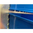 Horganyzott Fali Tartó (440X991mm) KÉK Mh4 Dobozokkal Vízszintes