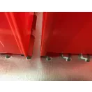 Horganyzott Fali Tartó (440X991mm) Piros Mh4 Dobozokkal Vízszintes