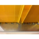 Horganyzott Fali Tartó (440X991mm) SÁRGA Mh4 Dobozokkal Vízszintes