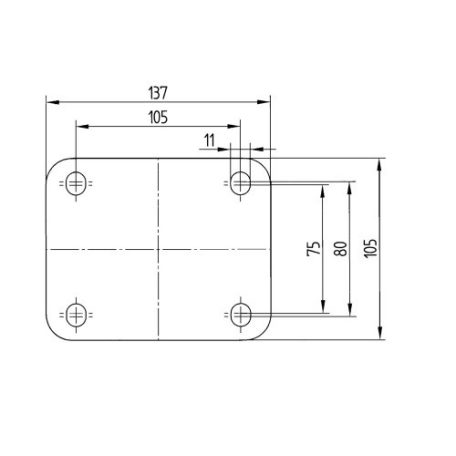 Alumínium Kerék Pur Futófelülettel 160-As Önbeálló Villával