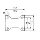 Alumínium Kerék Pur Futófelülettel 200-As Fixvillás