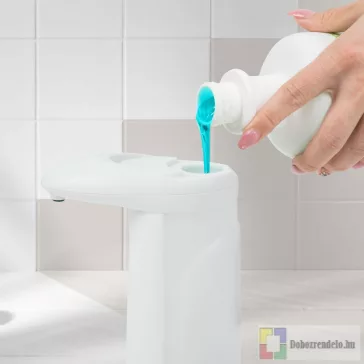 Automata szappanadagoló - 360 ml - álló - elemes