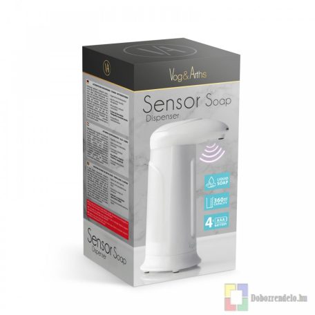 Automata szappanadagoló - 360 ml - álló - elemes
