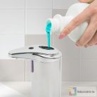 Automata szappanadagoló - 220 ml - álló - elemes - króm