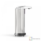 Automata szappanadagoló - 220 ml - álló - elemes - króm