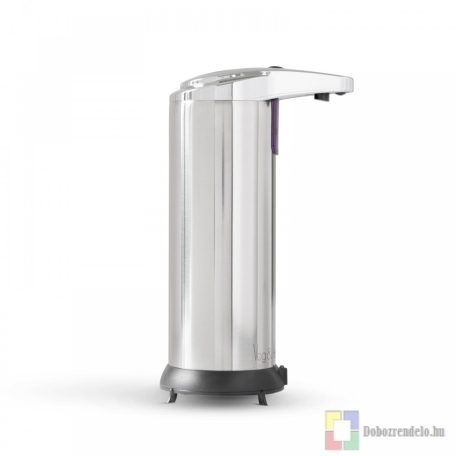 Automata szappanadagoló - 220 ml - álló - elemes - króm