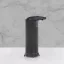 Automata szappanadagoló - 220 ml - álló - elemes - matt fekete