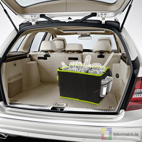 Autós rendszerező csomagtartóba 2 tárolórekesszel 36 x 30 x 25 cm