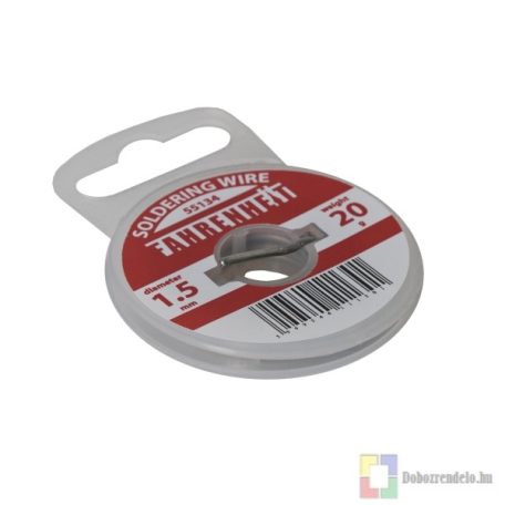 Forrasztó ón  átm. 1,5 mm • 20 g