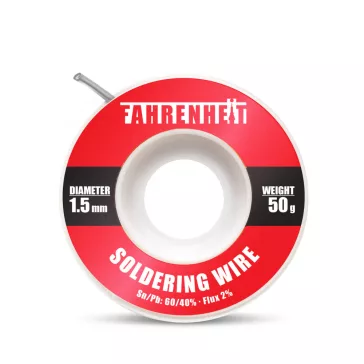 Forrasztó ón  átm. 1,5 mm • 50 g