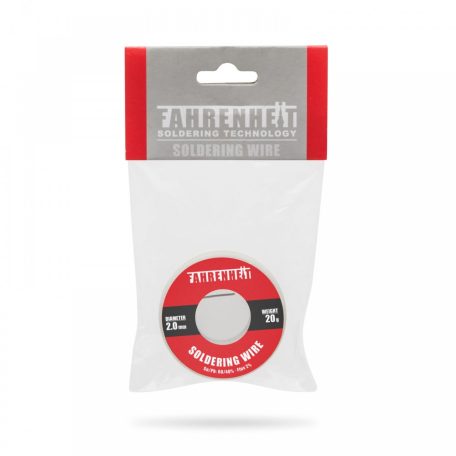 Forrasztó ón Ø 2 mm • 20 g