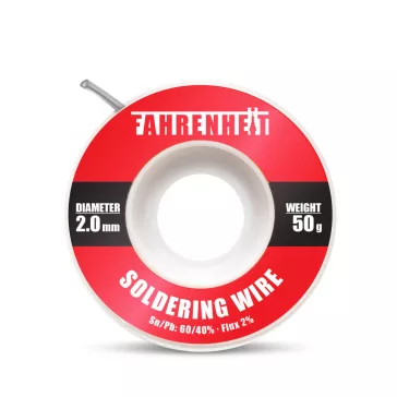 Forrasztó ón  átm. 2 mm • 50 g
