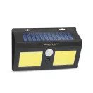 Mozgásérzékelős szolár reflektor - fali - COB LED 
